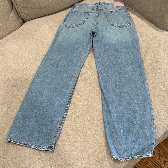 Rag & Bone Logan Featherweight Mid Rise Wide Leg Jean - Pre-Loved - Picture 2 of 7